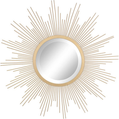 Metal Round Mirror
