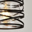 Luminaire suspendu à 1 lumière de 6,29 po avec abat-jour cylindrique en verre pour îlot de cuisine Yadah-484596820-484596826