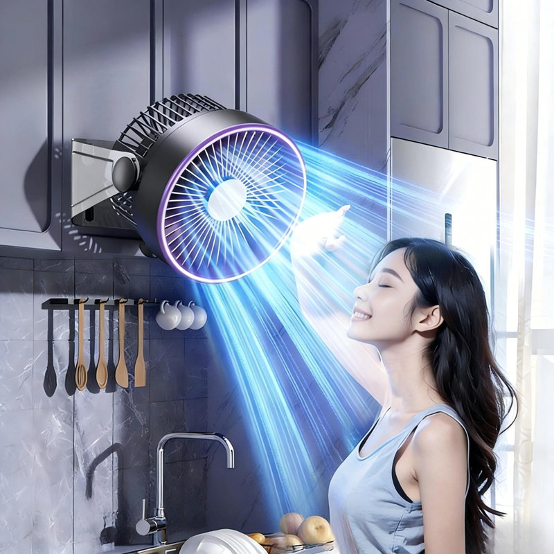 Ventilateur mural / mural mural avec ventilateur USB et ventilateur mural