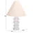 Lampkin 24" H White Resin Table Lamp