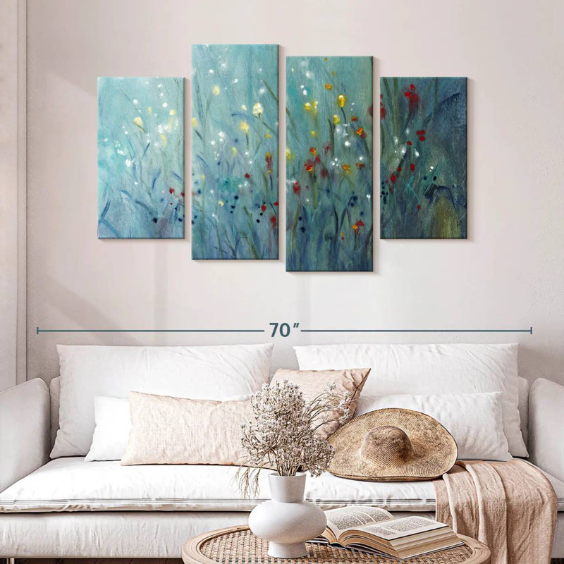 Avery Blue Vision I, 32" H x 52" W