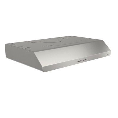 Broan NuTone 30" Steel 250 CFM Convertible Under Cabinet Range Hood with Mesh Filter