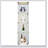 LED lights  Glass Display Cabinet 4 Shelves with Door, Floor Standing Curio Bookshelf-895707686