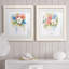 «Spring Medley I», ensemble de 2 reproductions d'art encadrées-41609501-41438586-41438589