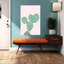 Art mural abstrait rose-129140845