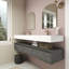 Ensemble de meuble-lavabo double mural 71 po Alysa-71095532