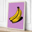 Graphic Bananas Modern - Wrapped Canvas-368544723-368544724