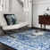 Aamina Tufted Antique Navy/Cream Rug