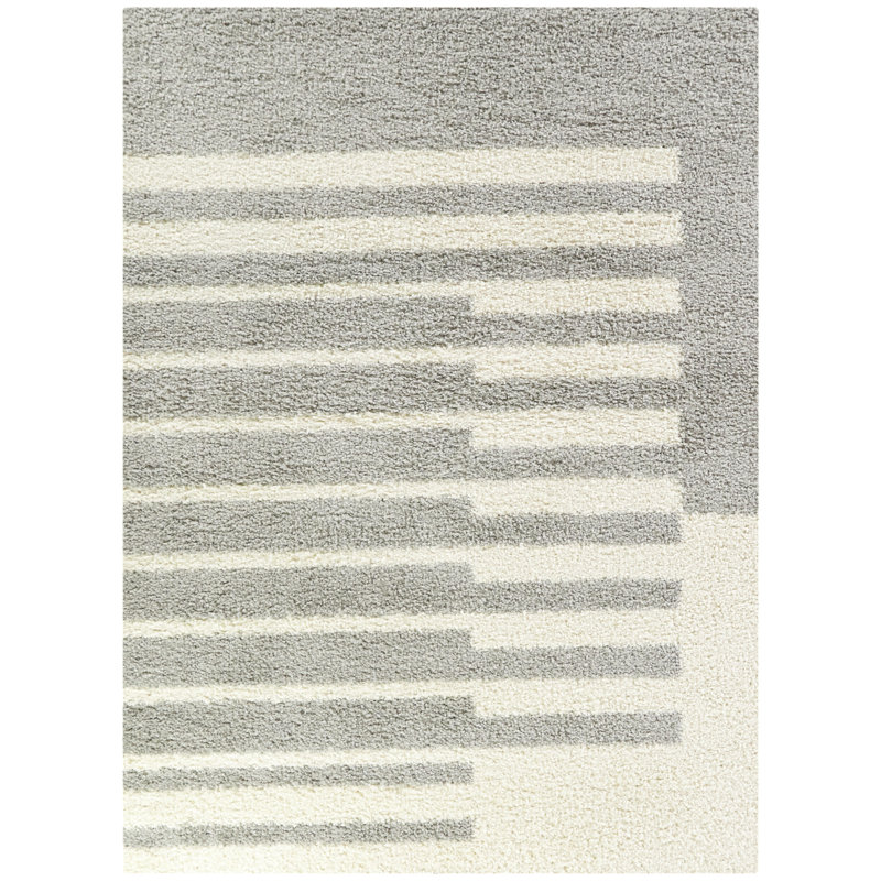 Gurpreet Striped Indoor Rug, Rectangle 7'10" x 10'
