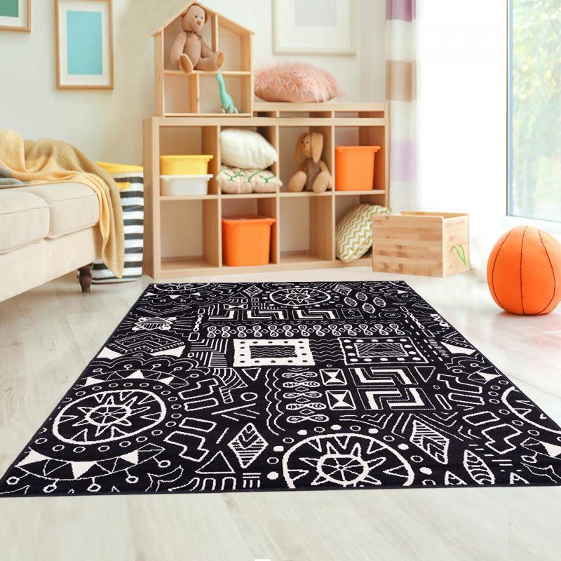 Cookson Geometric Area Rug, Rectangle 60 x 110cm
