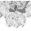 Wanda Glass Semi Flush Mount