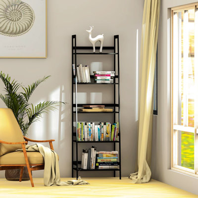 Bibliothèque échelle en bois H 59,32 "x l 20,73"