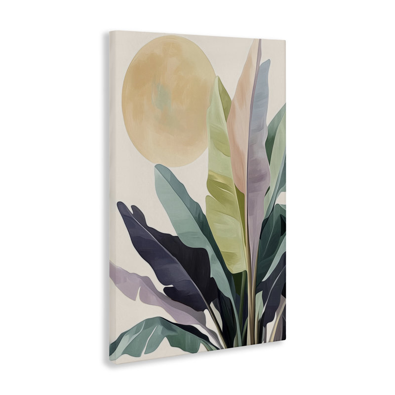 Toile «You And The Moon», conception par Annabelle Hall, H 30 po x l 20 po