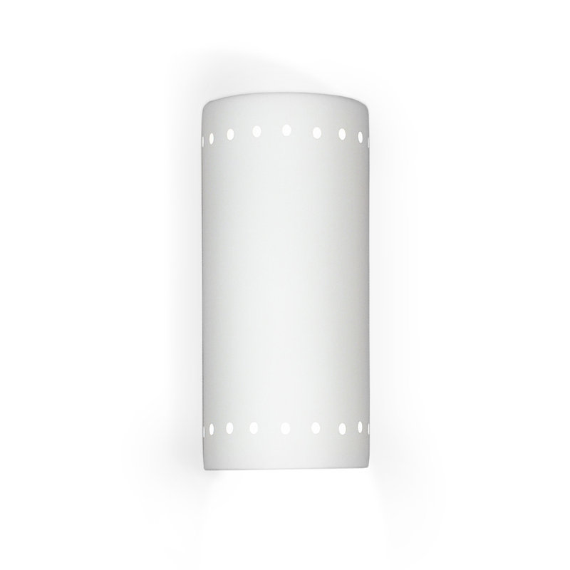 Boomer Ceramic Flush Mounted Sconce