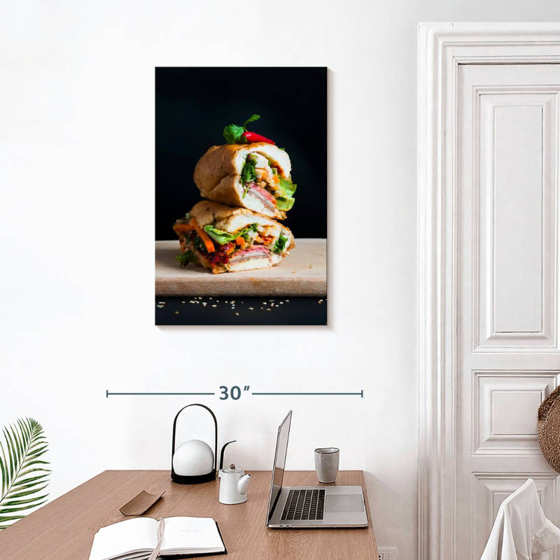 Yarlin Banh Mi Sandwich, H 30 po x l 20 po