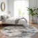 Machine Washable Indoor/Outdoor Claudian ACN1483 Gray Rug
