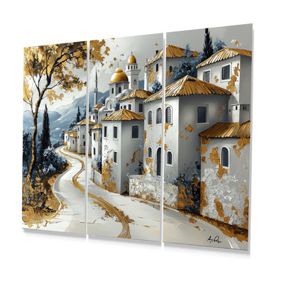 «Istanbul Gold Eastern Anatolia Village III», ensemble de reproduction d'art mural