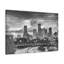 Toile en noir et blanc de Houston, paysage urbain époustouflant à couper le souffle-373928801