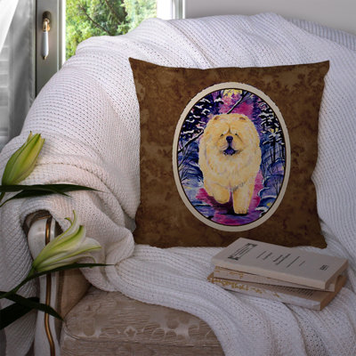 Chow Chow Outdoor Throw Pillow