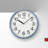 QXA756LLH Wall Clock, Blue-50514076