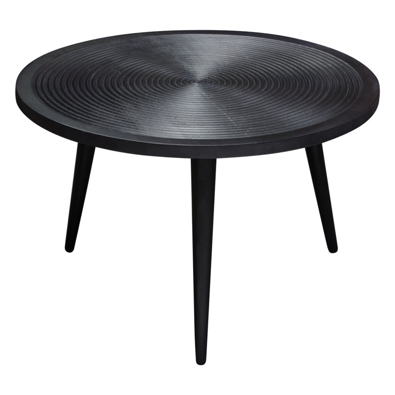 Solid Wood Top Single Coffee Table