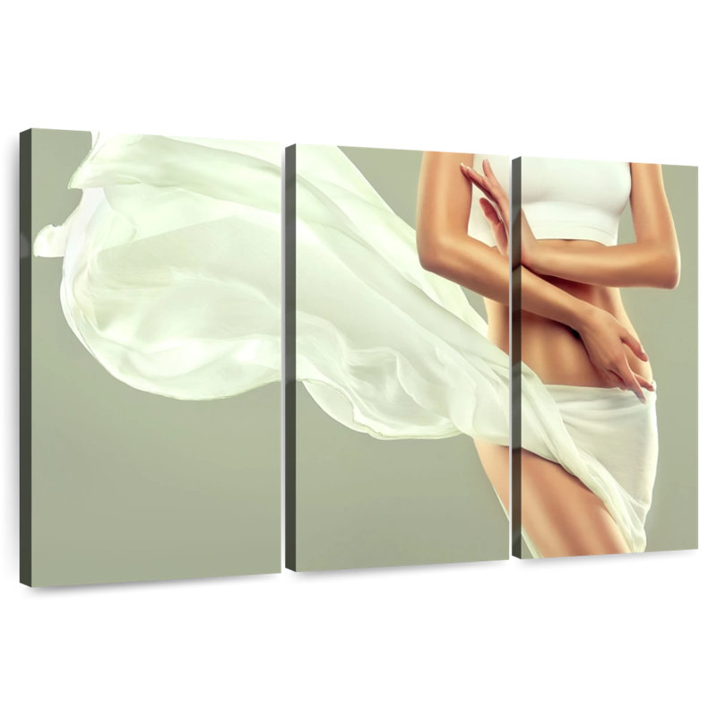 Corps féminin blanc Kerrick, H 42 po x l 65 po