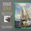NAUTICAL Series CECLVI - Impression encadrée de qualité supérieure - Prêt à accrocher - Aucun clou requis-1987731448-1987731451