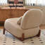 Chaise d'appoint avec pieds en bois massif-1584845506