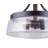 Monongah 3 - Light Dimmable Drum Chandelier