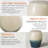 Ceramic Accent Stool-1264974575
