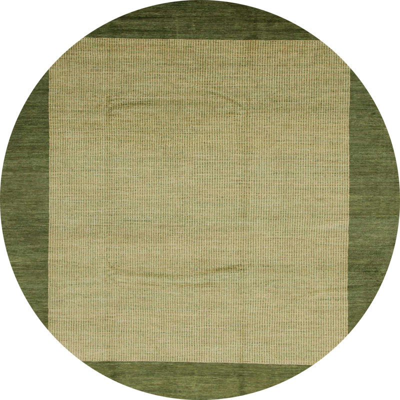 Tapis abstrait moderne 1543, Rond 4 pi