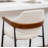 Devane Upholstered Counter Stool With Armrest-123161714