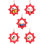 2.5'' Handmade Hanging Figurine Ornament