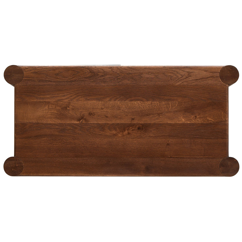 Ezri Bar Cabinet-Cocoa Oak, Brown