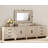 Eaton 4-Piece Modular Sideboard With Drawers & Doors, Farmhouse Storage Cabinet For Living Room, Dining Room, Or Hallway, Beige-352090904