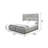 Upholstedred Bed Frame With Headboard