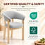Belardo 48 cm H Fabric and Foam Padding Low Back Armchair-142399783-142399964