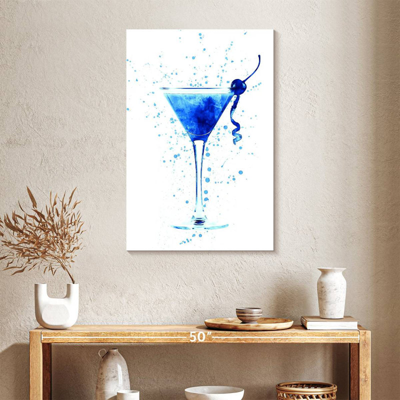 Yarlin Cocktail Drinks Glass WC I, 30" H x 20" W