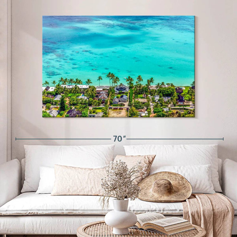 Kavia Lanikai Beach Homes, H 34 po x l 51 po