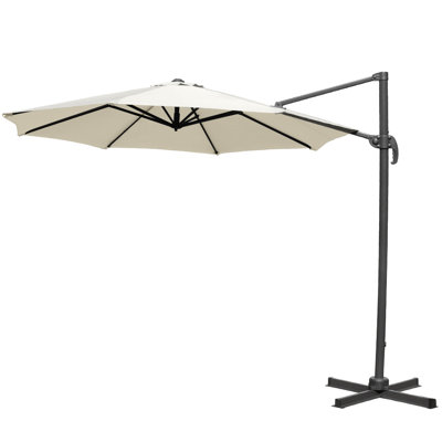 Pyle 3m Cantilever Roman Parasol