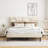 Linen Fabric Bed Frame-367386925-358703349