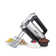 GEEPAS Electric Hand Mixer Electric Whisk with Storage Base 5-Speed