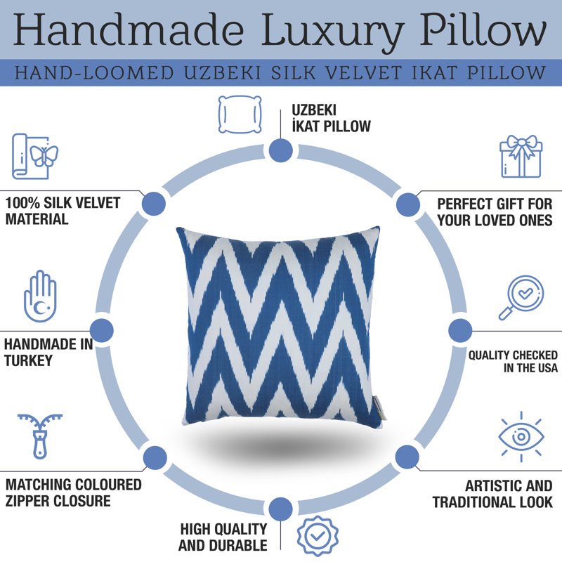 Silk Square Pillow Cover & Insert