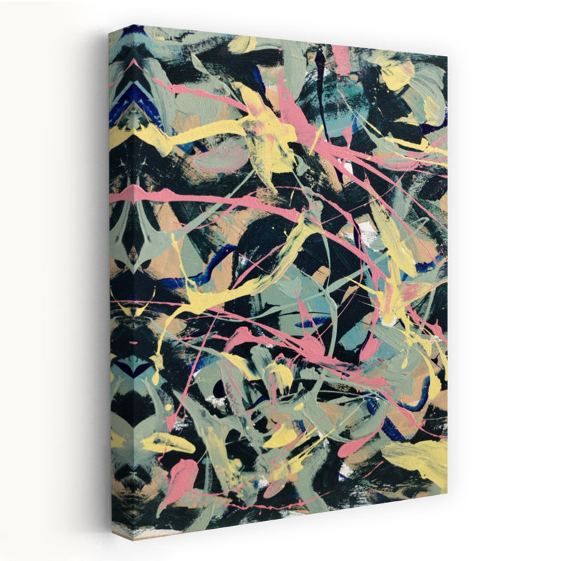Art contemporain contemporain, H 18 po x l 12 po