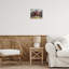 Cowboy par Rustic Cliff, art de la giclée blanche encadrée, design par Jack Sorenson-114314677-114314681
