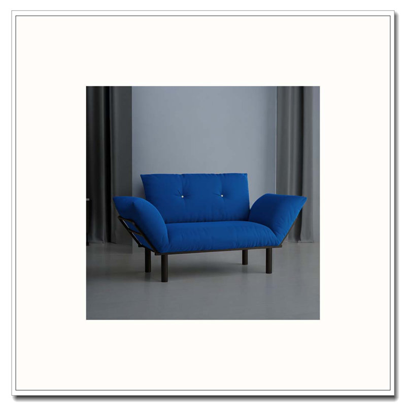Canapé 49 po, Bleu