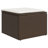 Vidaxl Garden Sofa Set Brown, Cream White