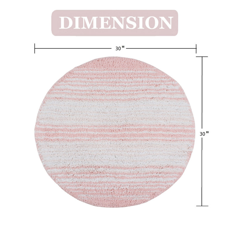 Randalynn Griffie Bath Rug, Pink