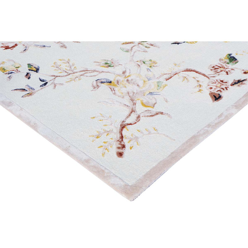 Floral Area Rug, Rectangle 10' x 14'