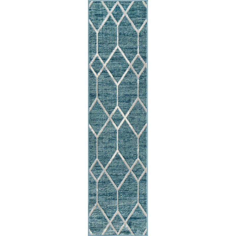 Eshin Geometric Indoor Rug, Runner 2' x 8'